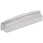 96 mm Center-to-Center Satin Nickel Square Renzo Cabinet Cup Pull