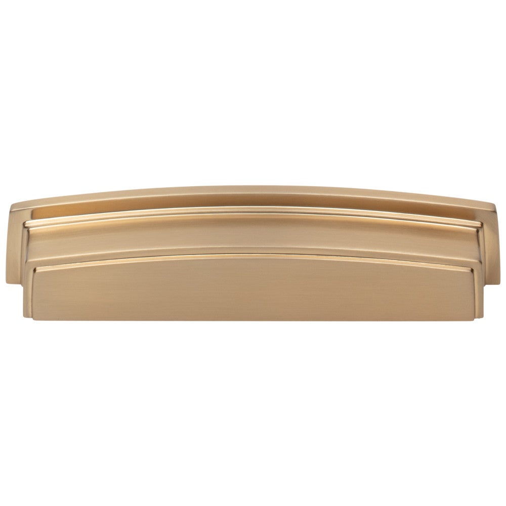 96 mm Center-to-Center Satin Nickel Square Renzo Cabinet Cup Pull