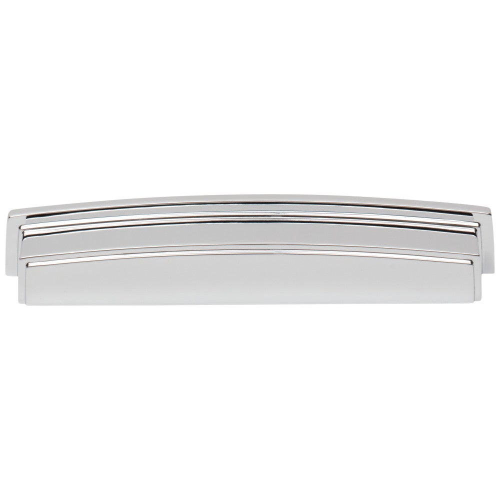 96 mm Center-to-Center Satin Nickel Square Renzo Cabinet Cup Pull