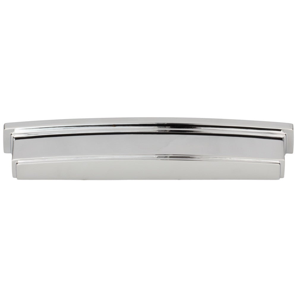 96 mm Center-to-Center Satin Nickel Square Renzo Cabinet Cup Pull