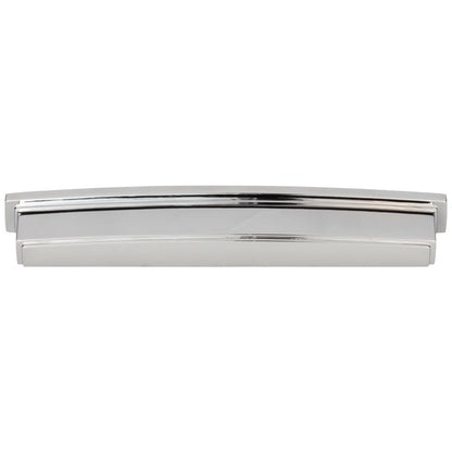 96 mm Center-to-Center Satin Nickel Square Renzo Cabinet Cup Pull