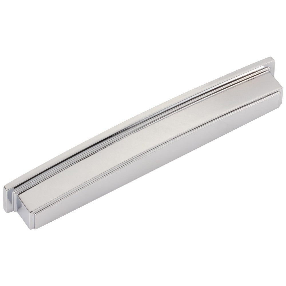 96 mm Center-to-Center Satin Nickel Square Renzo Cabinet Cup Pull