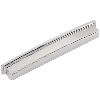 96 mm Center-to-Center Satin Nickel Square Renzo Cabinet Cup Pull
