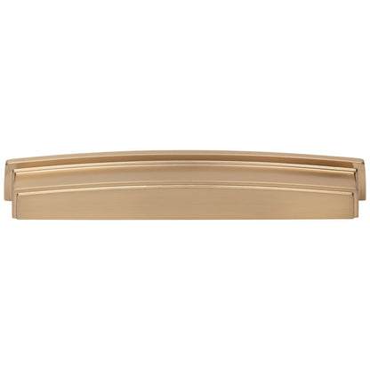 96 mm Center-to-Center Satin Nickel Square Renzo Cabinet Cup Pull