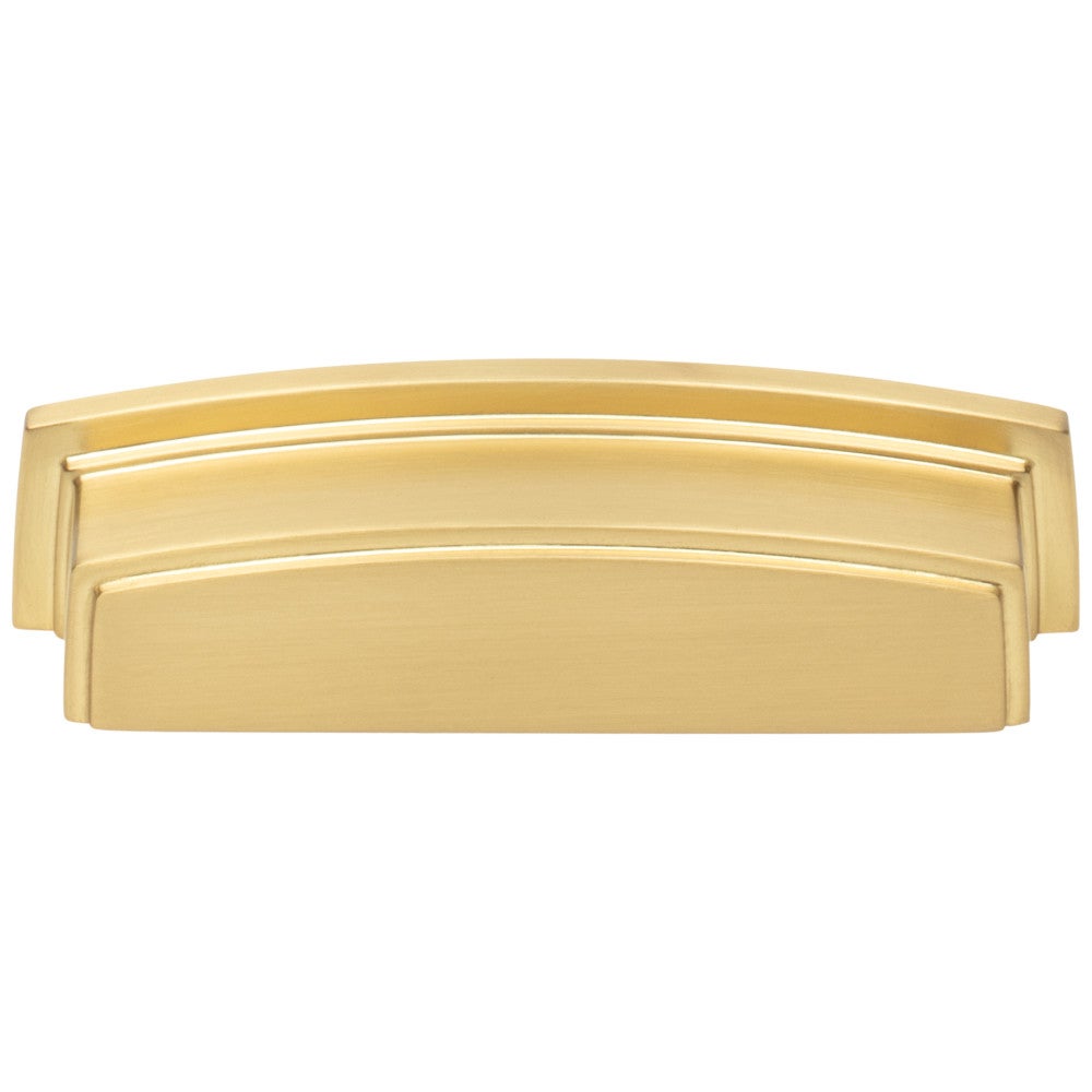 96 mm Center-to-Center Satin Nickel Square Renzo Cabinet Cup Pull