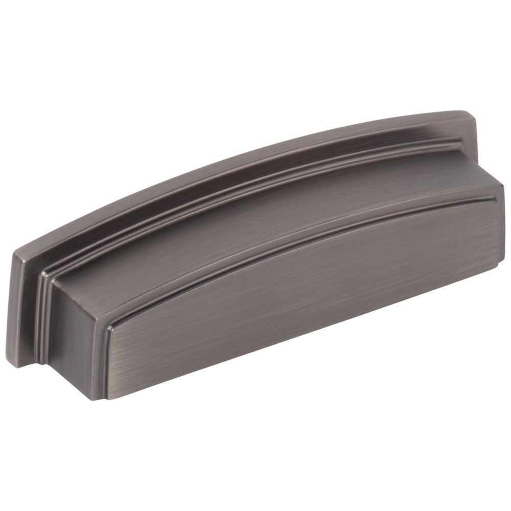 96 mm Center-to-Center Satin Nickel Square Renzo Cabinet Cup Pull