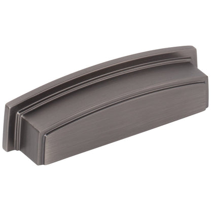 96 mm Center-to-Center Satin Nickel Square Renzo Cabinet Cup Pull