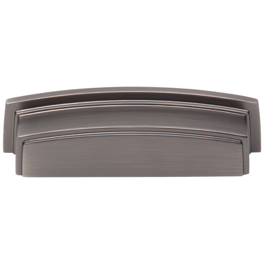 96 mm Center-to-Center Satin Nickel Square Renzo Cabinet Cup Pull