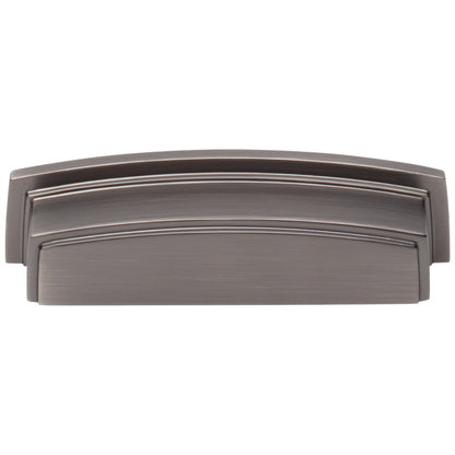 96 mm Center-to-Center Satin Nickel Square Renzo Cabinet Cup Pull