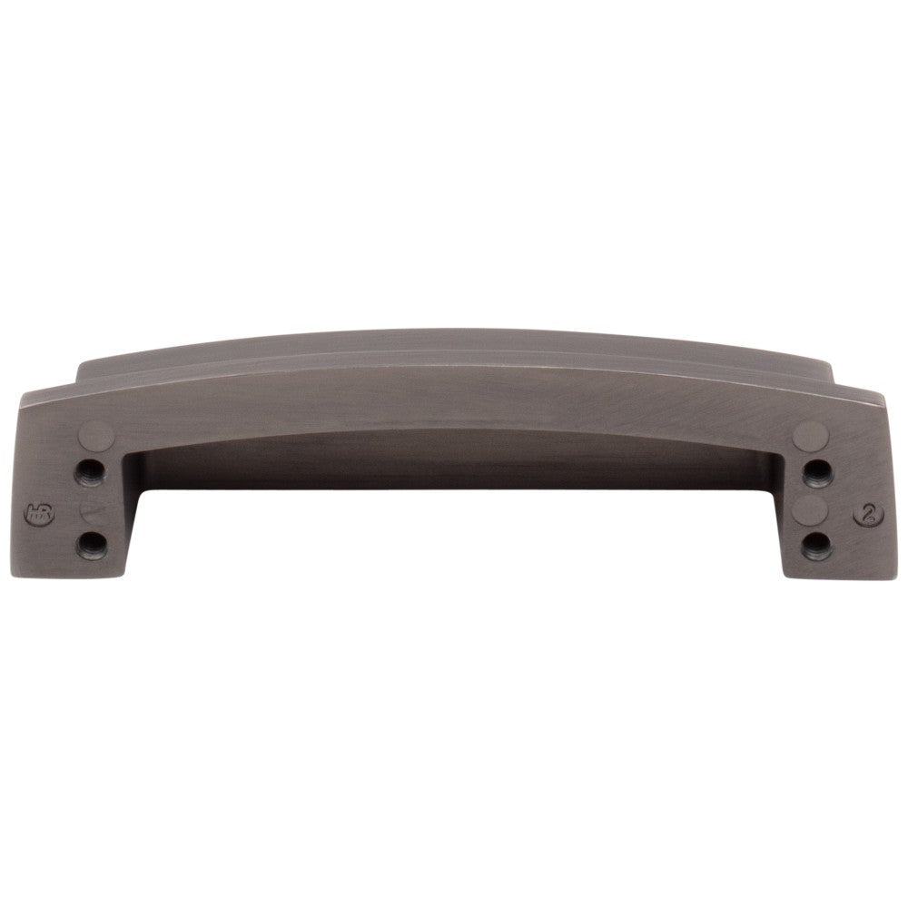 96 mm Center-to-Center Satin Nickel Square Renzo Cabinet Cup Pull