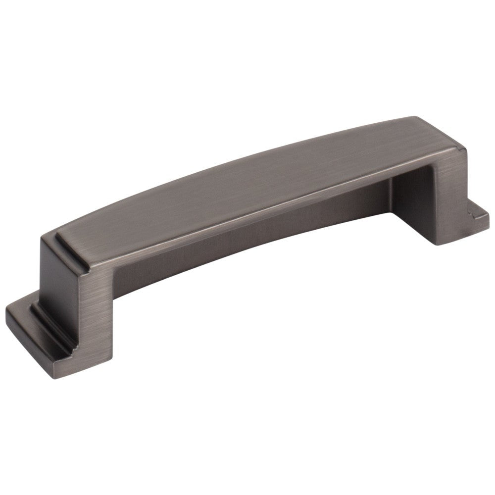 96 mm Center-to-Center Satin Nickel Square Renzo Cabinet Cup Pull