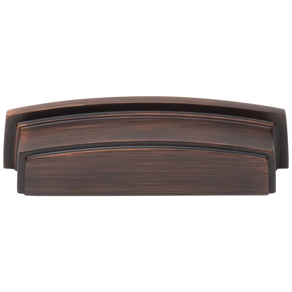 96 mm Center-to-Center Satin Nickel Square Renzo Cabinet Cup Pull