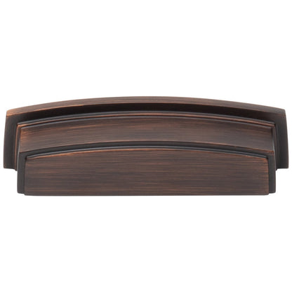 96 mm Center-to-Center Satin Nickel Square Renzo Cabinet Cup Pull