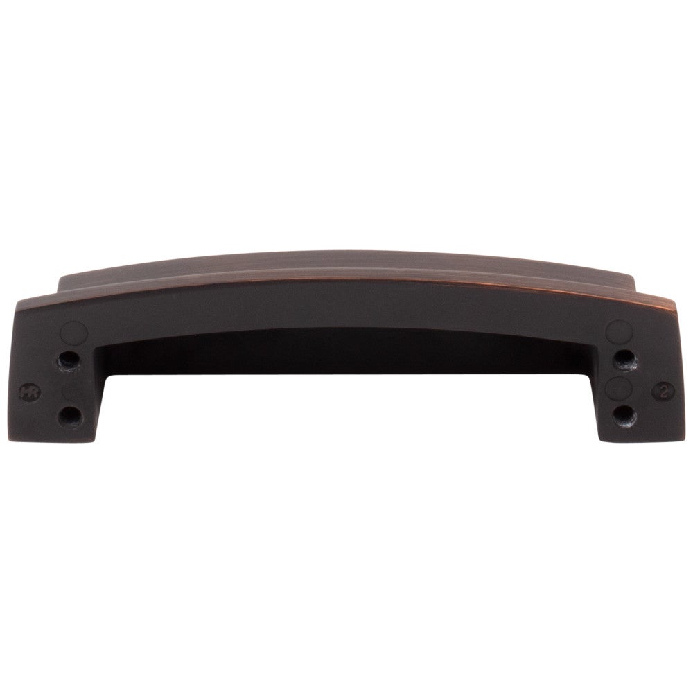 96 mm Center-to-Center Satin Nickel Square Renzo Cabinet Cup Pull