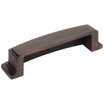 96 mm Center-to-Center Satin Nickel Square Renzo Cabinet Cup Pull