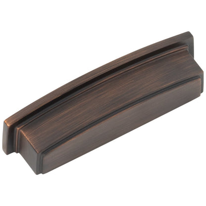 96 mm Center-to-Center Satin Nickel Square Renzo Cabinet Cup Pull