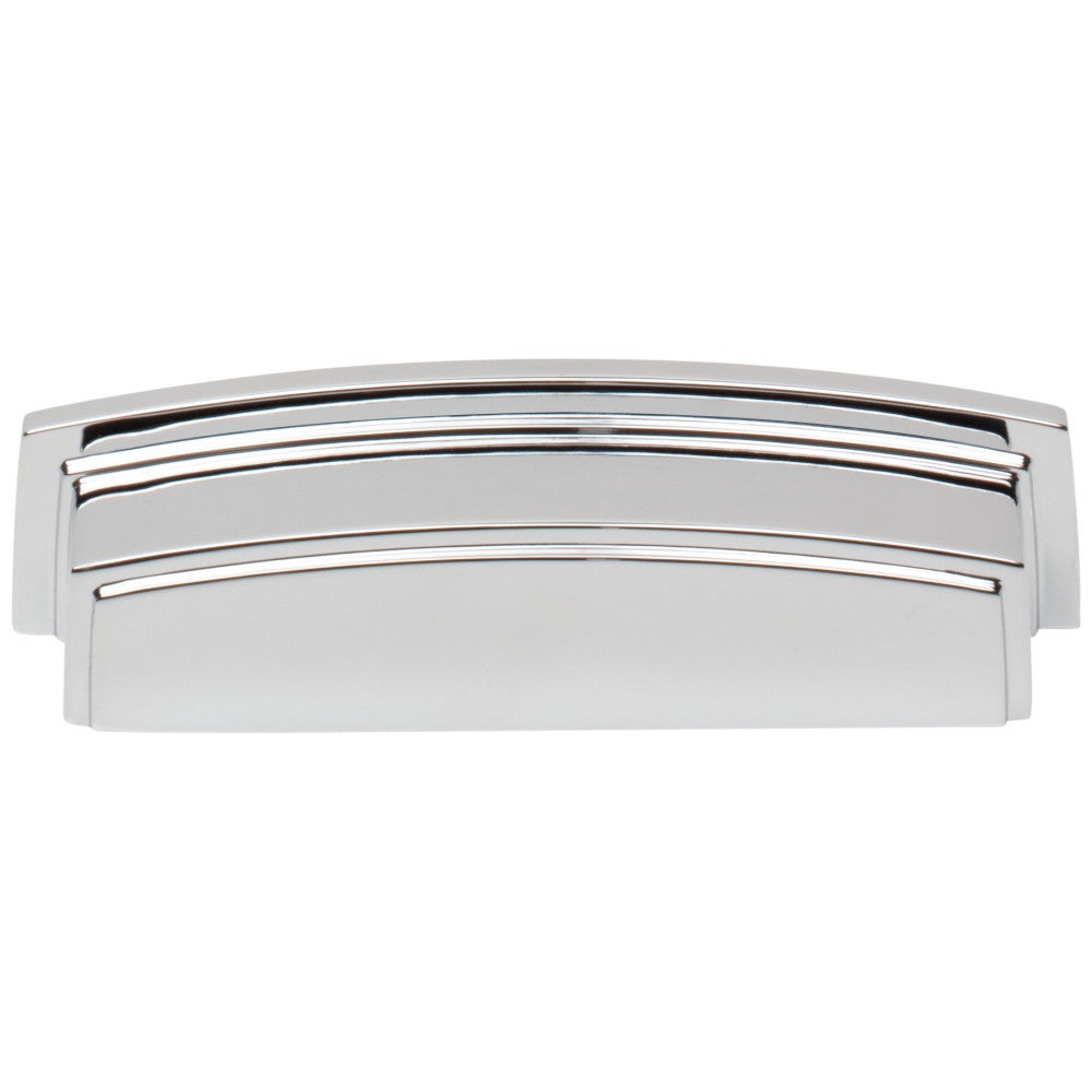 96 mm Center-to-Center Satin Nickel Square Renzo Cabinet Cup Pull