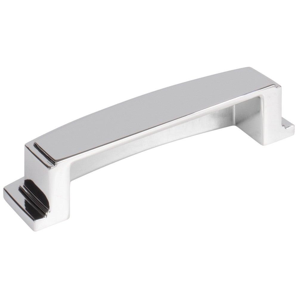 96 mm Center-to-Center Satin Nickel Square Renzo Cabinet Cup Pull
