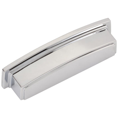 96 mm Center-to-Center Satin Nickel Square Renzo Cabinet Cup Pull