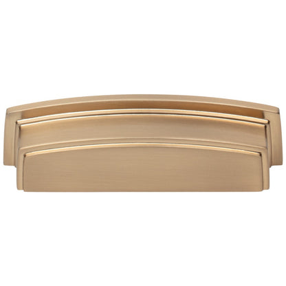 96 mm Center-to-Center Satin Nickel Square Renzo Cabinet Cup Pull