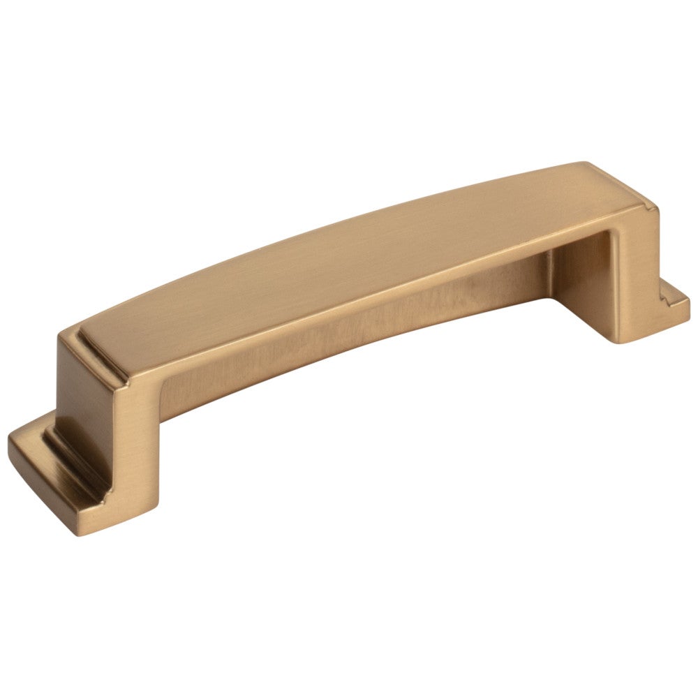 96 mm Center-to-Center Satin Nickel Square Renzo Cabinet Cup Pull