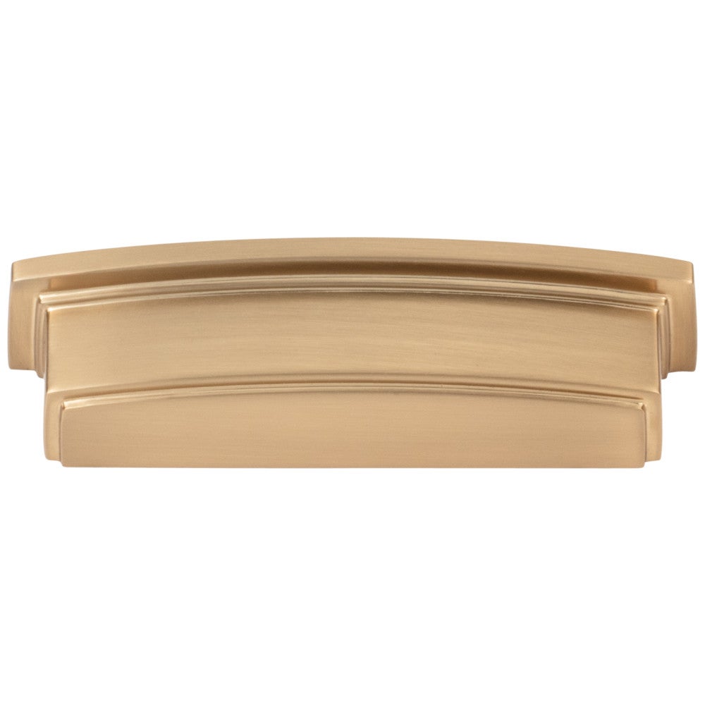 96 mm Center-to-Center Satin Nickel Square Renzo Cabinet Cup Pull