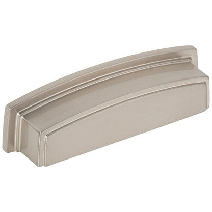 96 mm Center-to-Center Satin Nickel Square Renzo Cabinet Cup Pull