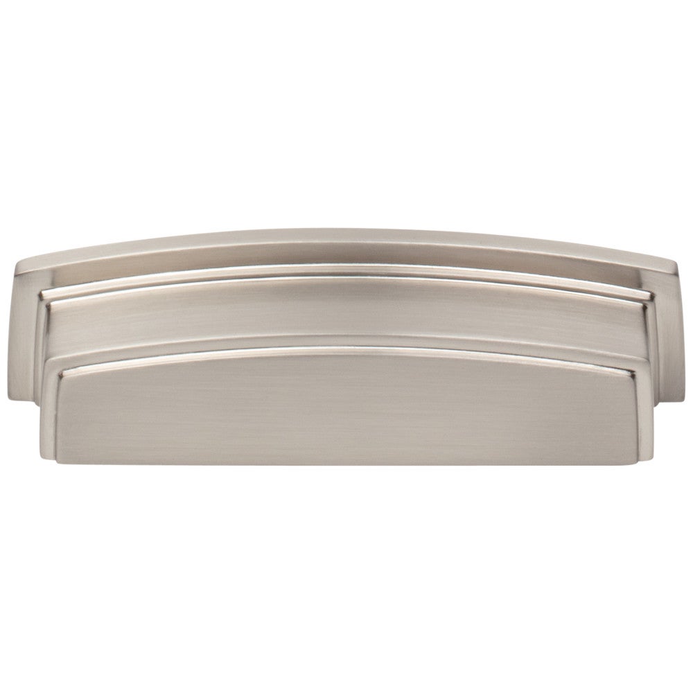 96 mm Center-to-Center Satin Nickel Square Renzo Cabinet Cup Pull