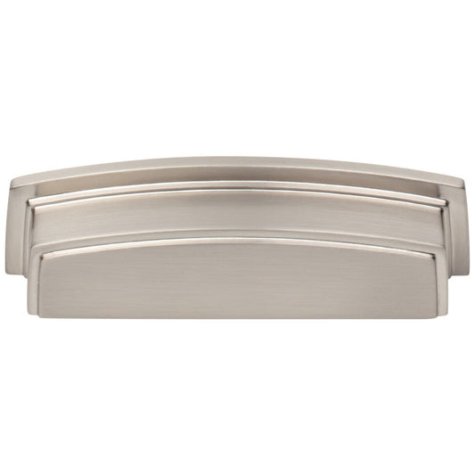 96 mm Center-to-Center Satin Nickel Square Renzo Cabinet Cup Pull