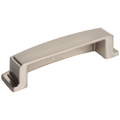 96 mm Center-to-Center Satin Nickel Square Renzo Cabinet Cup Pull