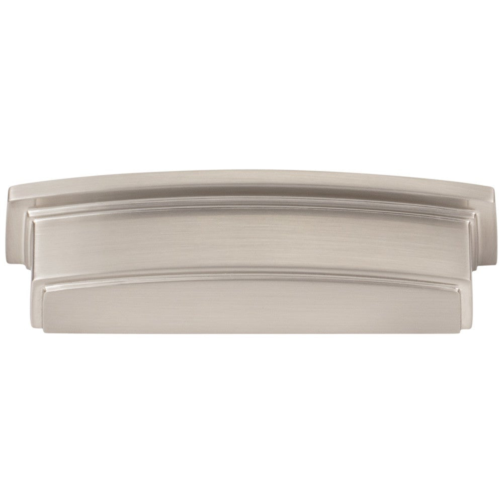 96 mm Center-to-Center Satin Nickel Square Renzo Cabinet Cup Pull