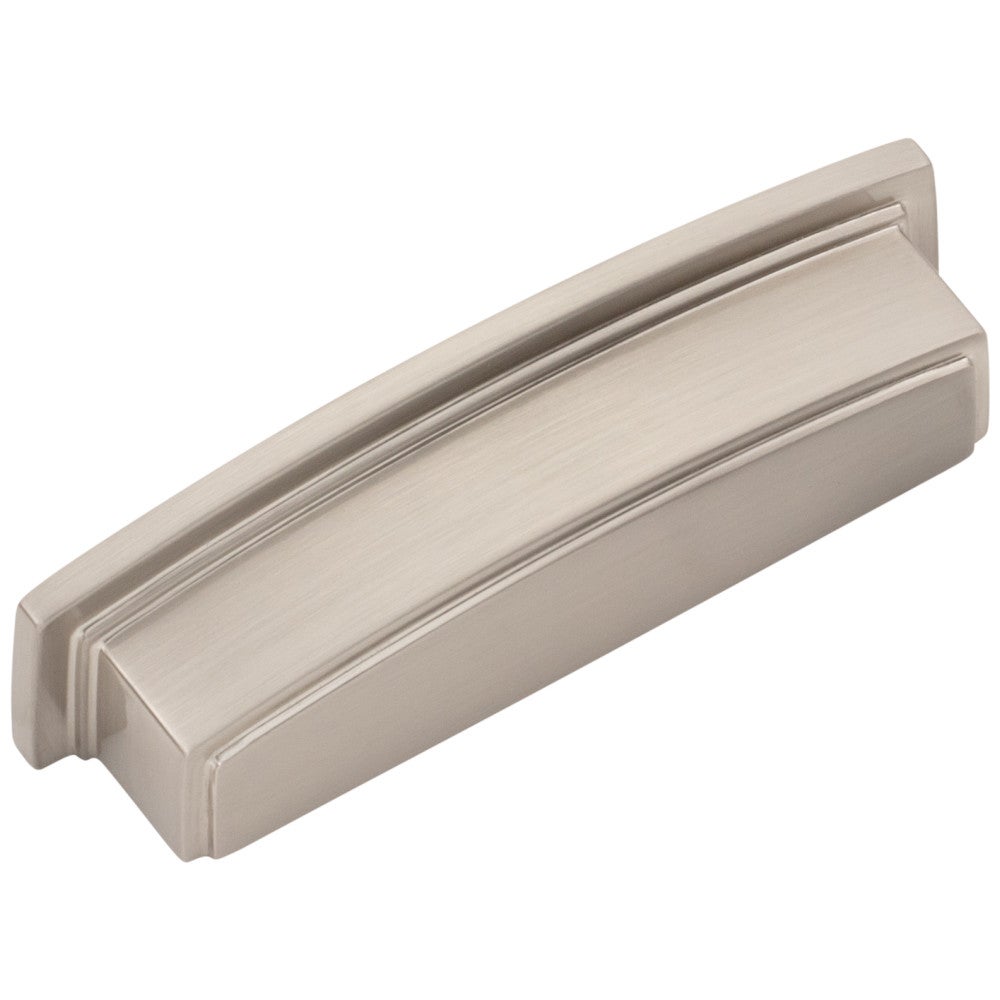 96 mm Center-to-Center Satin Nickel Square Renzo Cabinet Cup Pull