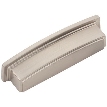 96 mm Center-to-Center Satin Nickel Square Renzo Cabinet Cup Pull