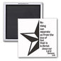 ROMANS 8:39 RELIGIOUS 2x2 MAGNET