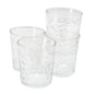 Gibson Home 4 Piece 13.5 Ounce Bubble Double Old-Fashioned Glassware | Glassware | Under $100