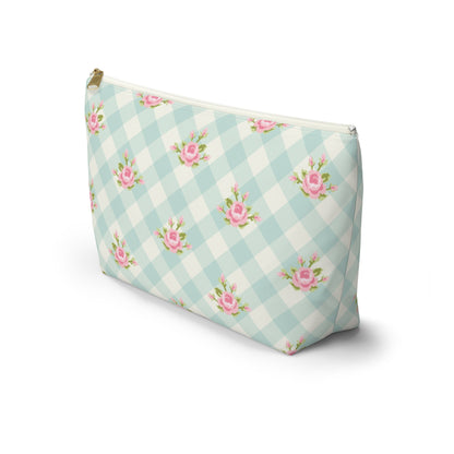 Customizable: Charming Floral Accessory Pouch | Perfect for Makeup, Travel, Gifts, Home Organization, Cute Storage
