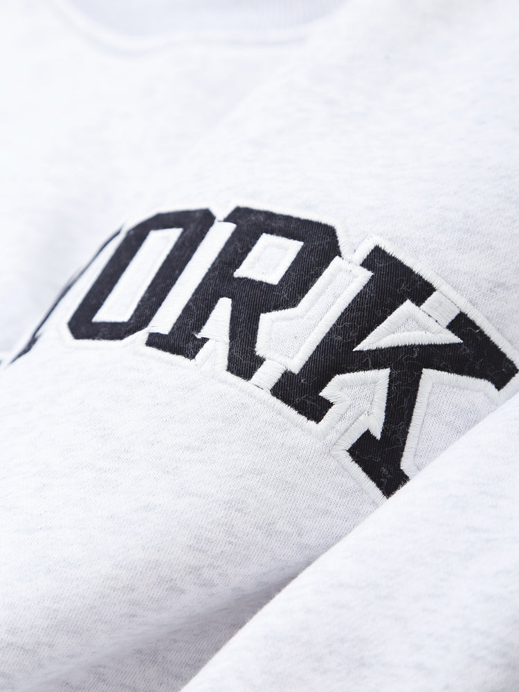 Women Clothing Autumn Simple Character Embroidery Sweatshirts