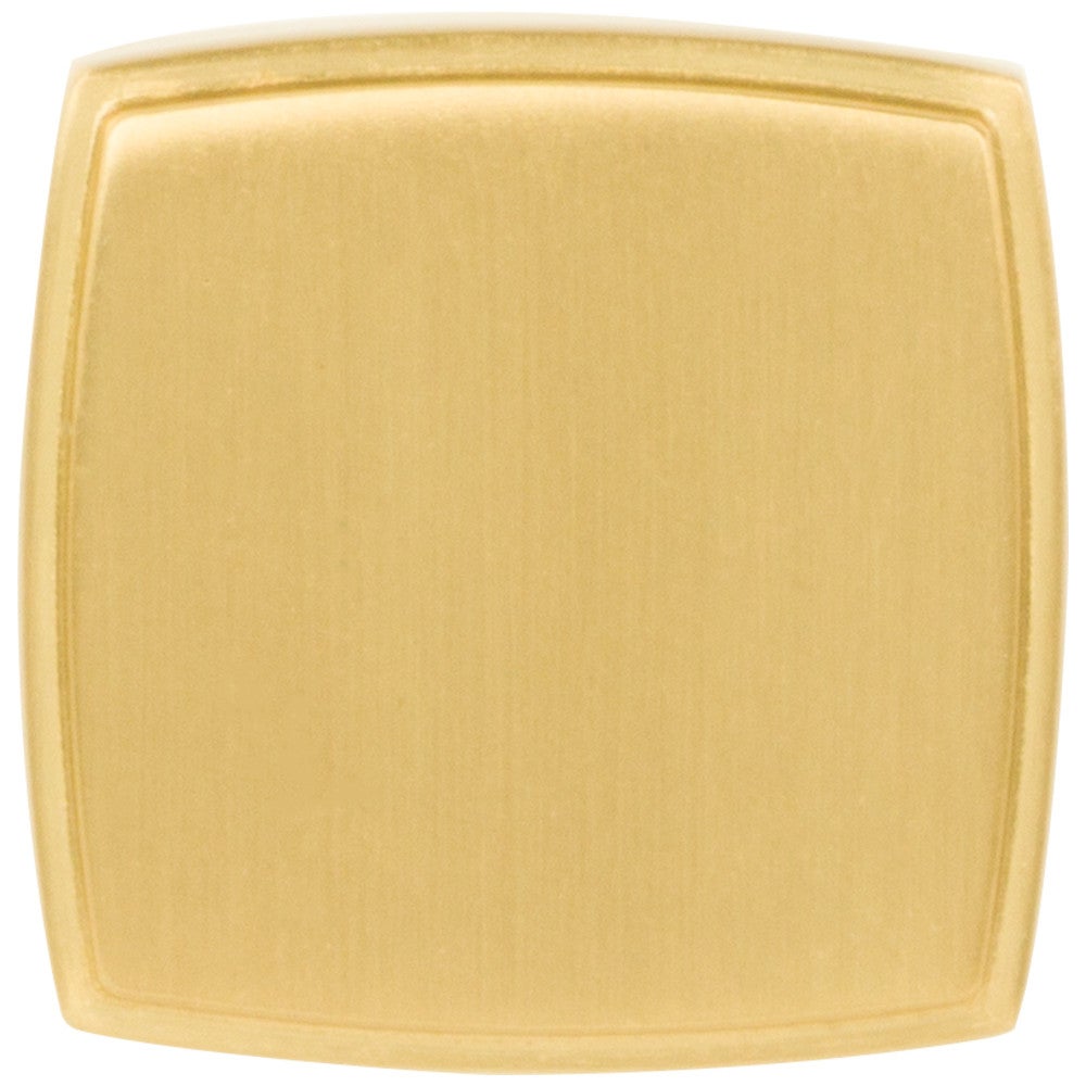 1-1/4" Overall Length Satin Nickel Square Renzo Cabinet Knob