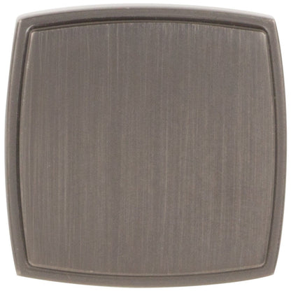 1-1/4" Overall Length Satin Nickel Square Renzo Cabinet Knob