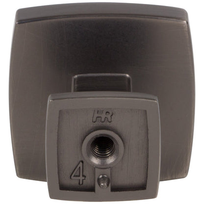 1-1/4" Overall Length Satin Nickel Square Renzo Cabinet Knob