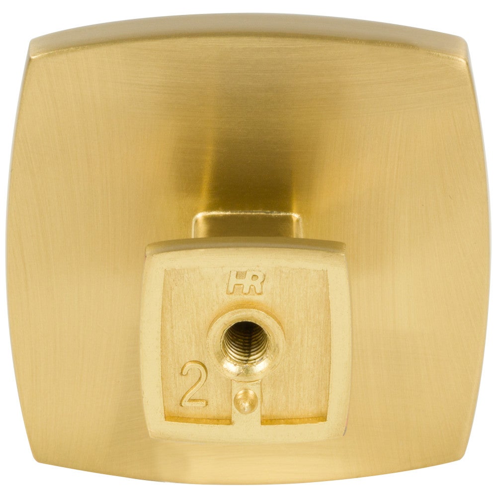1-1/4" Overall Length Satin Nickel Square Renzo Cabinet Knob