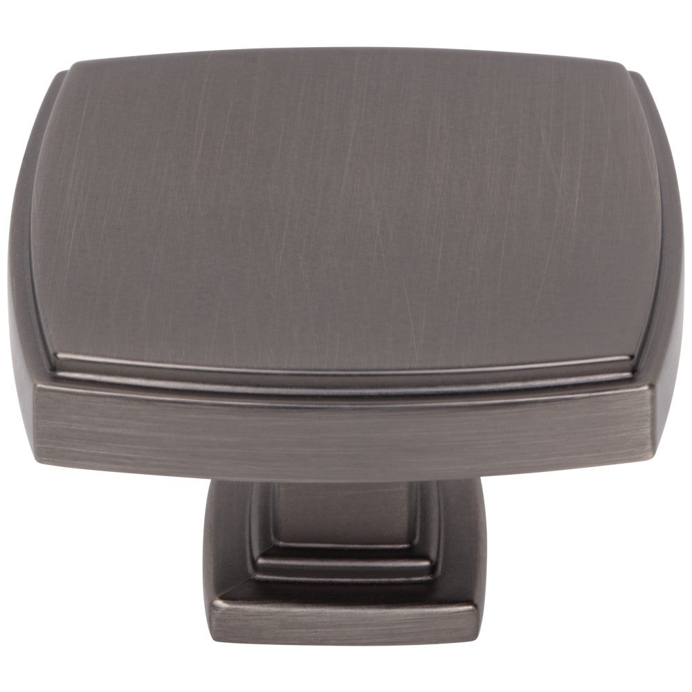 1-1/4" Overall Length Satin Nickel Square Renzo Cabinet Knob