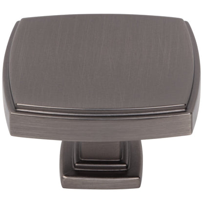 1-1/4" Overall Length Satin Nickel Square Renzo Cabinet Knob