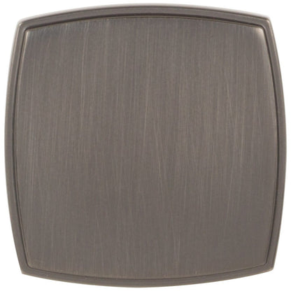 1-1/4" Overall Length Satin Nickel Square Renzo Cabinet Knob
