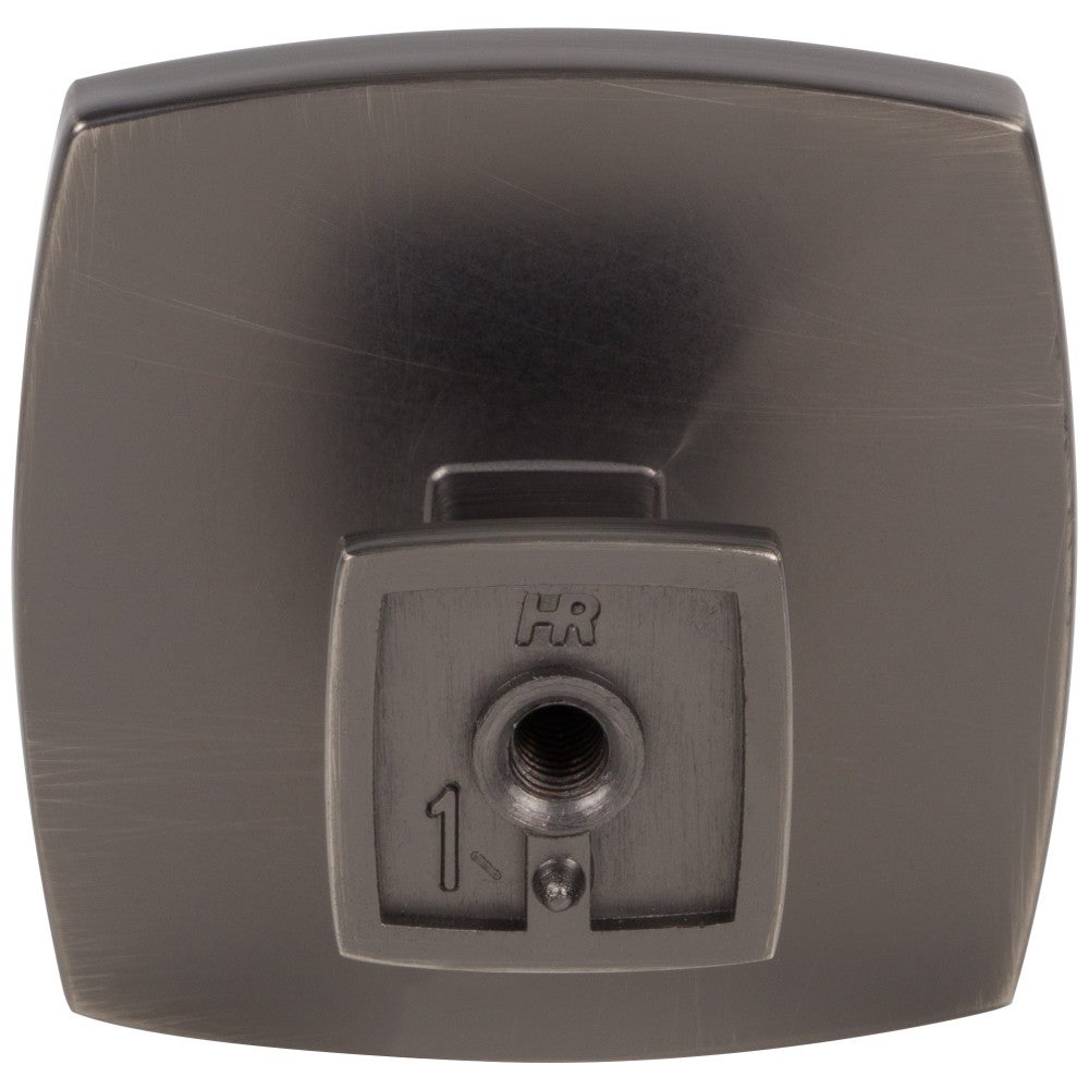 1-1/4" Overall Length Satin Nickel Square Renzo Cabinet Knob