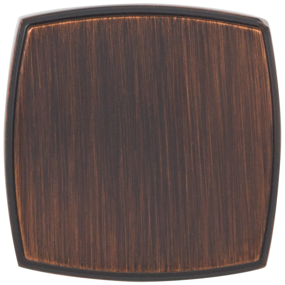 1-1/4" Overall Length Satin Nickel Square Renzo Cabinet Knob