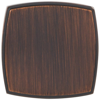 1-1/4" Overall Length Satin Nickel Square Renzo Cabinet Knob