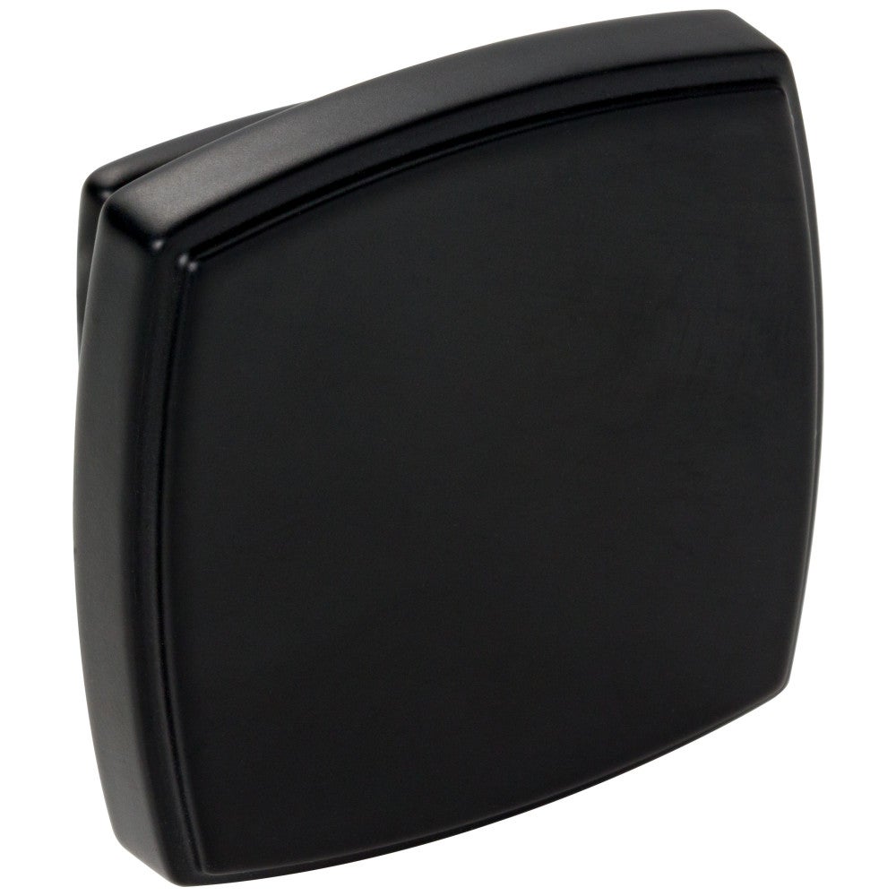 1-1/4" Overall Length Satin Nickel Square Renzo Cabinet Knob