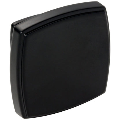 1-1/4" Overall Length Satin Nickel Square Renzo Cabinet Knob