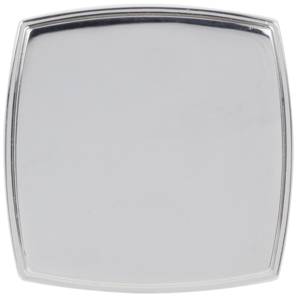 1-1/4" Overall Length Satin Nickel Square Renzo Cabinet Knob
